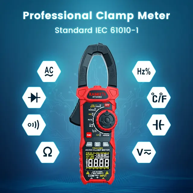Pince Ampermetrique DC & AC 600A