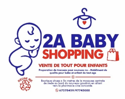 La boutique est située à synaposte juste à côté du marché PK3